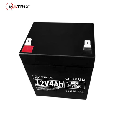 van de het Lithiumlifepo4 de Diepe Cyclus van 12V 4Ah Navulbare Batterij voor Zonnestelsel