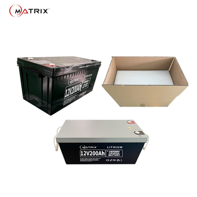 LiFePO412v Lithium Ion Battery Pack 200ah voor kabeltelevisie/UPS/Zonne/Licht