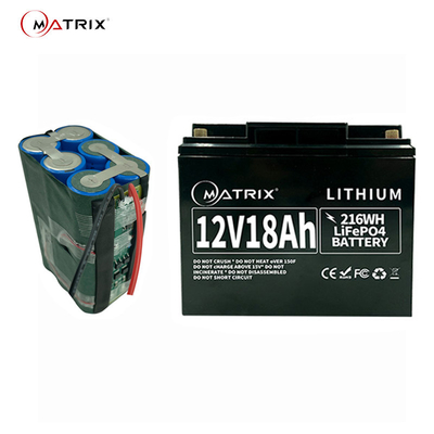 Navulbare 12v-Lithiumbatterij 12.8v 18ah Lifepo4 Li-Ion Battery Pack