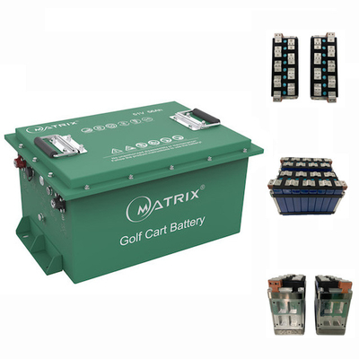 Deep Cycle 48V golfkar lithium-ionfosfaatbatterij 56Ah Vervang loodzuurbatterijen