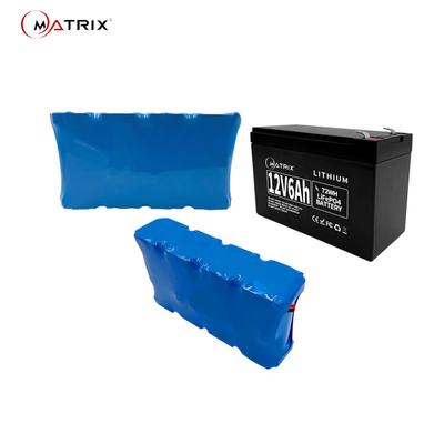 Lichtgewicht Navulbaar de Batterijenlithium Ion Starter Batteries van 12V6Ah UPS